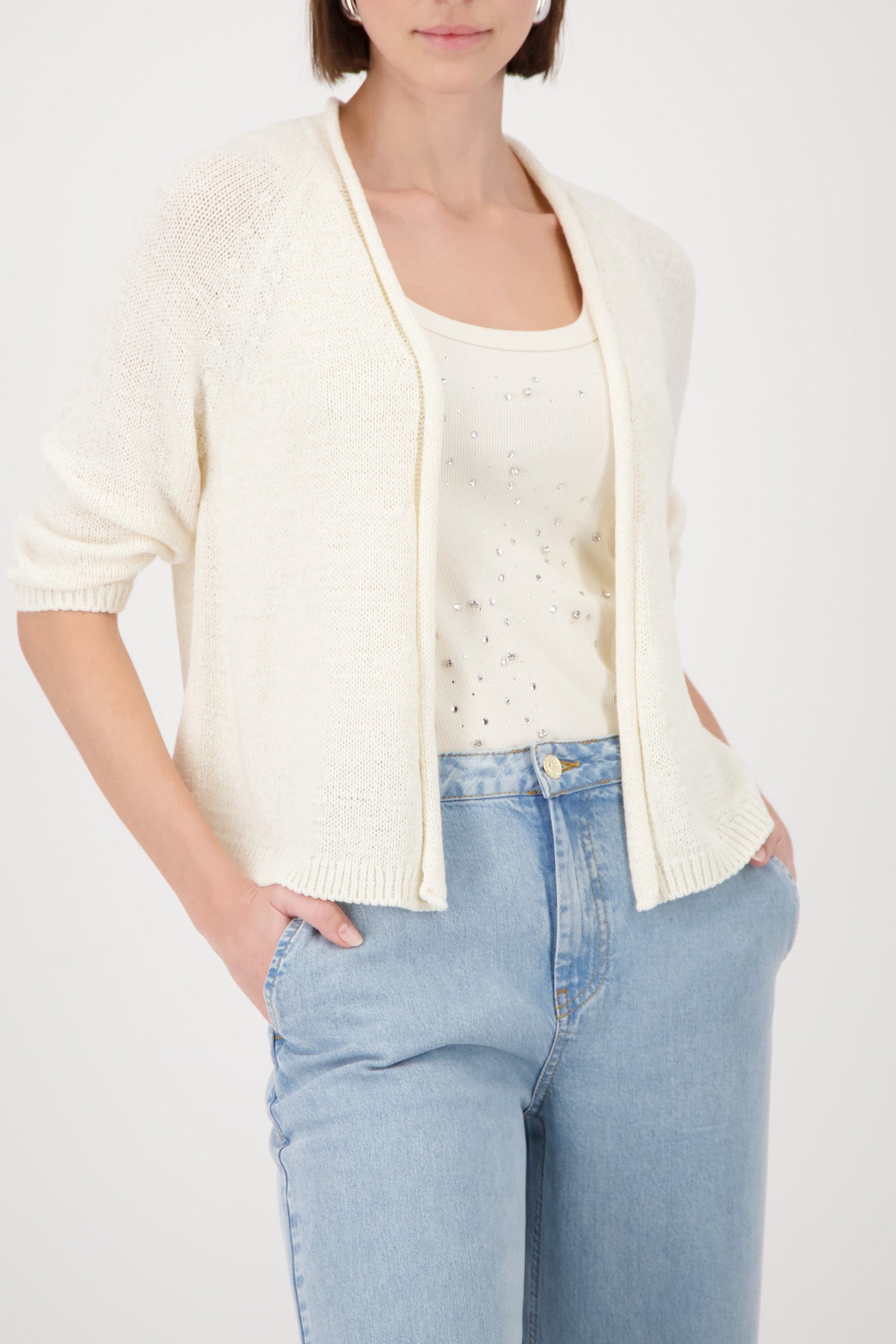 Pletený cardigan Monari – Italy