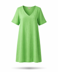 Šaty Orientique – Linen Blend Parakeet