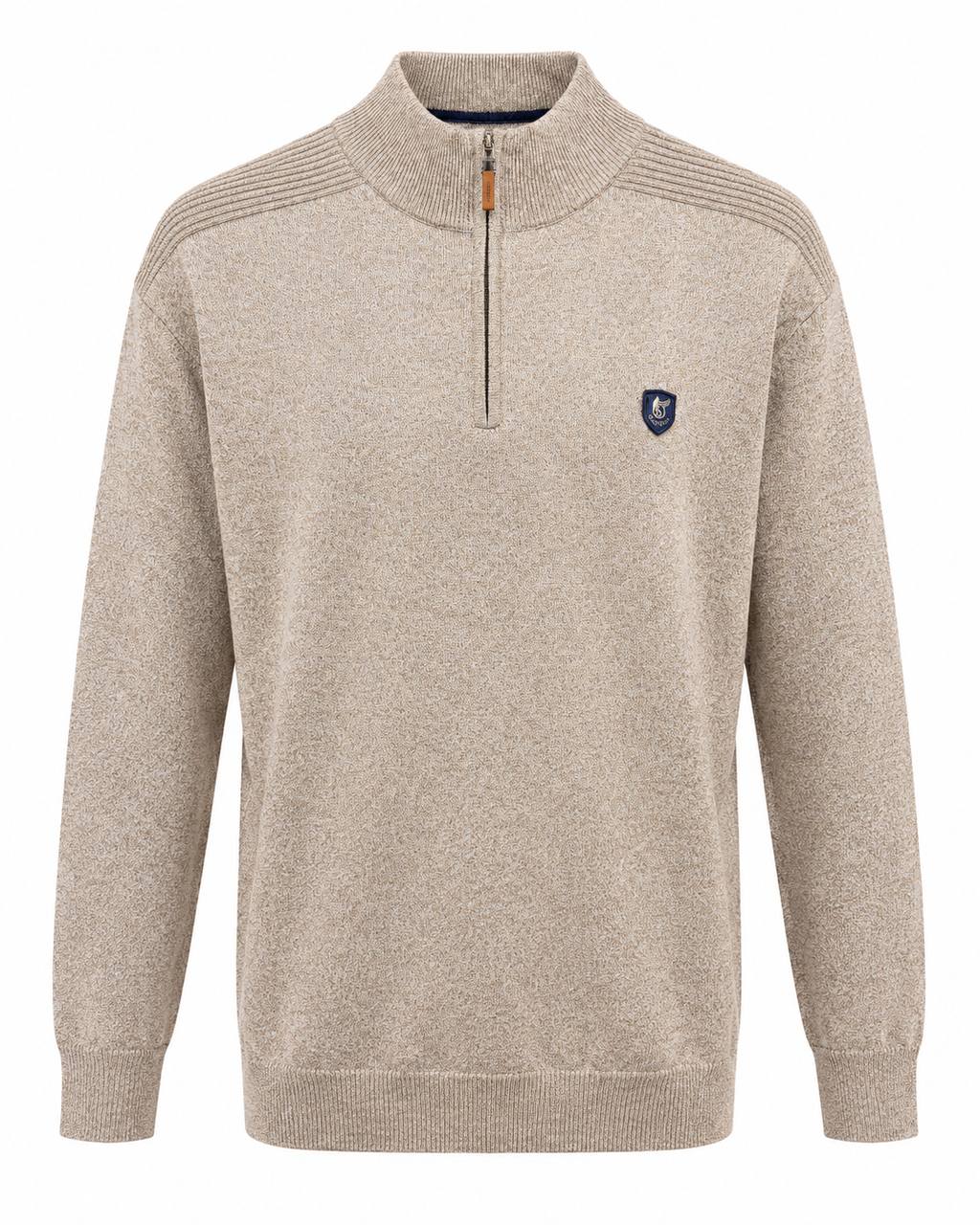 Svetr Hajo - Sandstone Zip