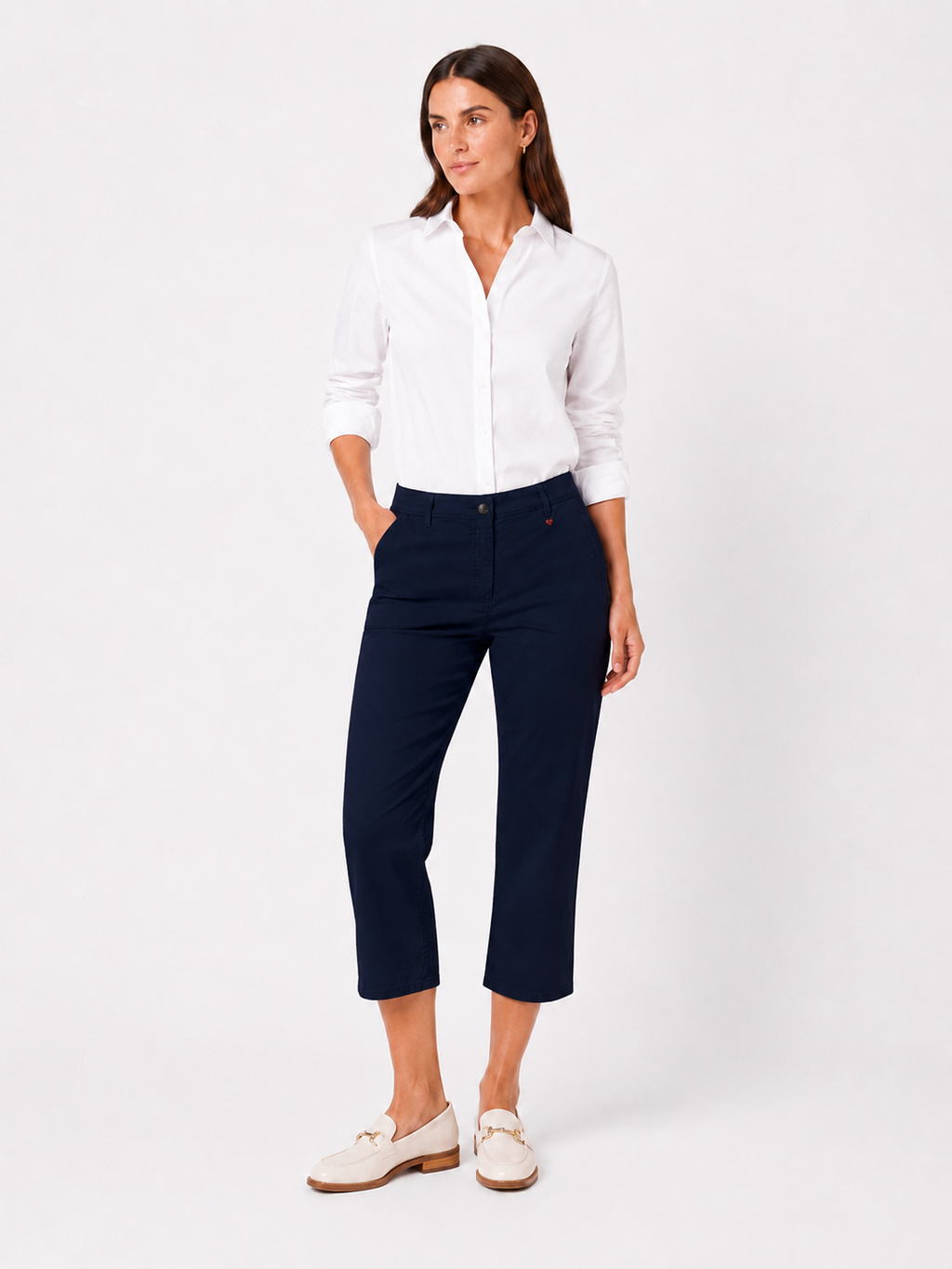Kalhoty TONI Relaxed – MbF Chic Zip 6/8