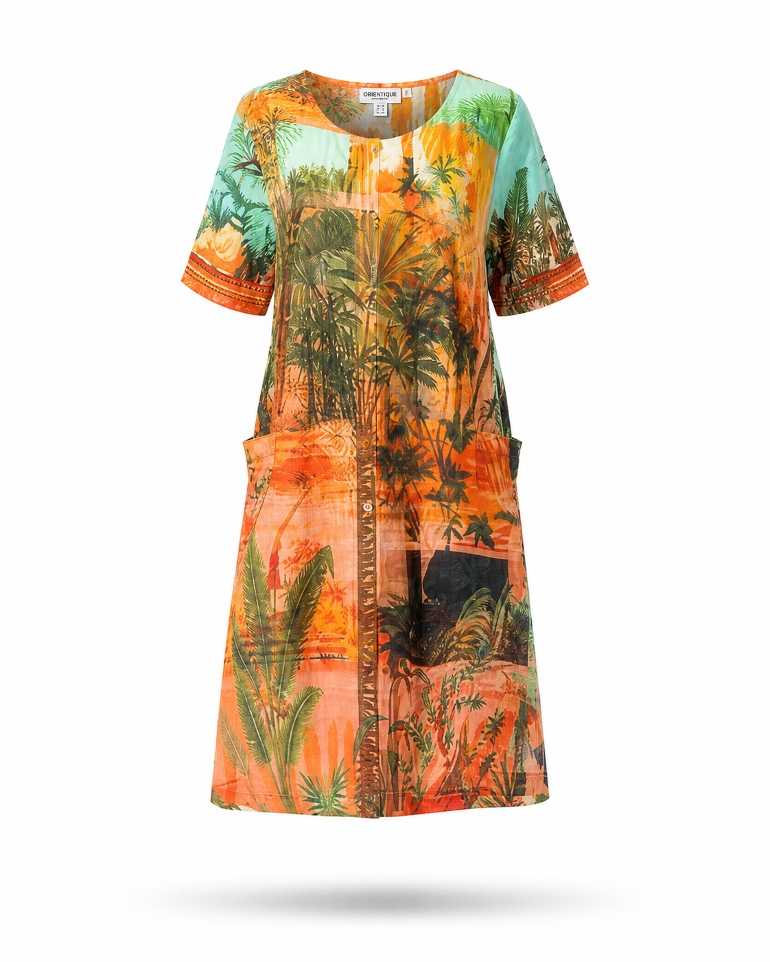 Šaty Orientique – Vintage Tropical