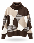 Svetr Mrs. Knit - Chocolate Mosaic