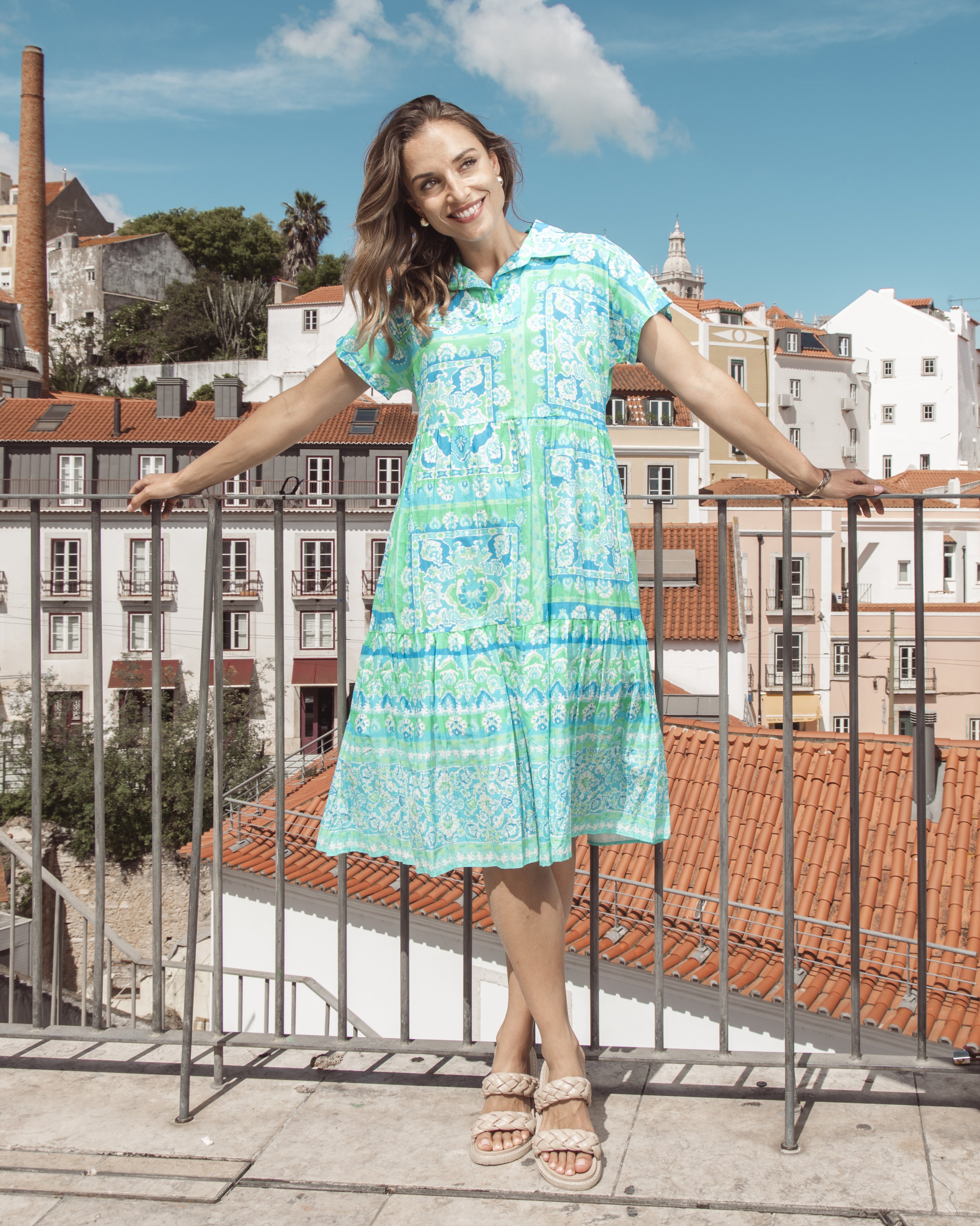 Šaty Orientique – Montevideo Aqua