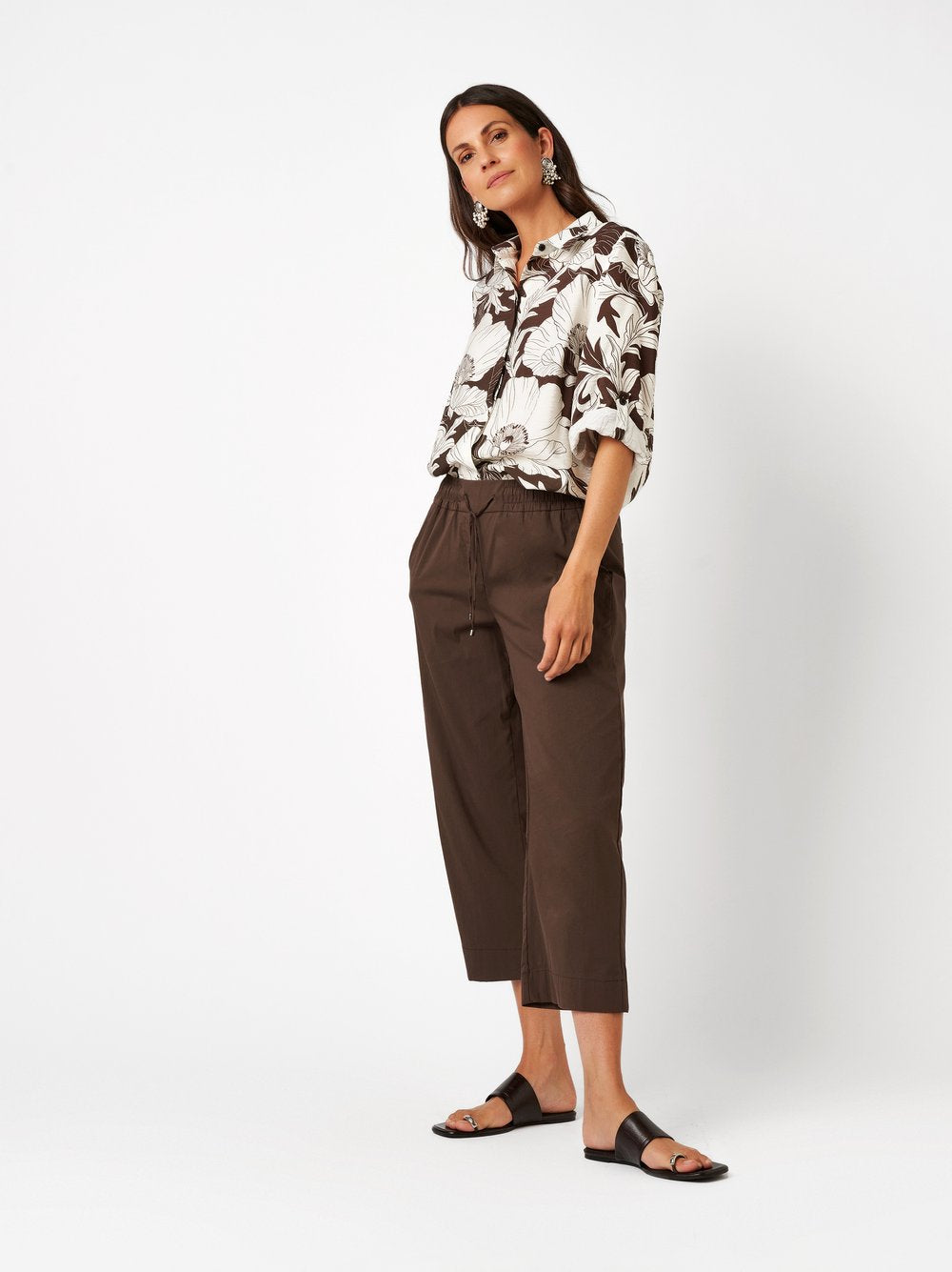 Kalhoty TONI – Pia Wide Leg 3/4