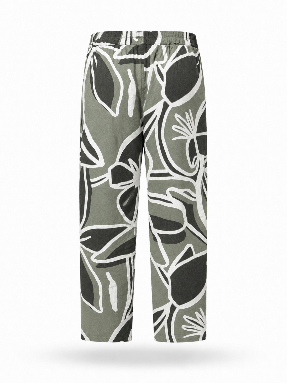 Kalhoty Lea H. - Leaves Olive